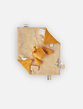 Doudou Paco en coton bio, ocre Noukie's
