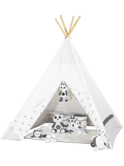 Doudou panda en velours - SAUTHON - Kiabi