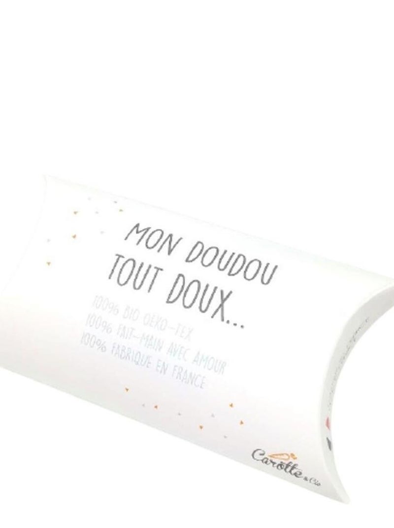 Doudou Panthère Bio Made in France Bleu marine - Kiabi