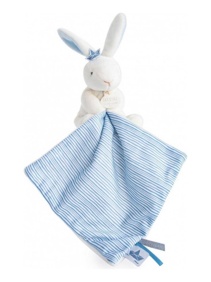 Doudou Pantin Lapin Matelot Bleu - Kiabi
