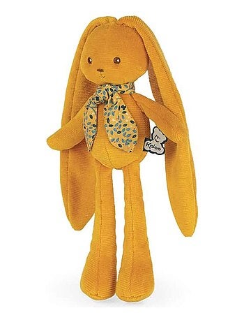 Doudou Pantin Lapin Ocre - 35 Cm