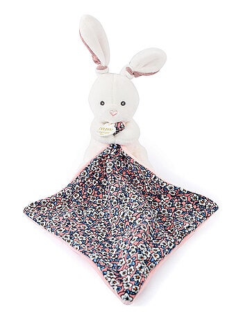 Doudou Pantin Lapin rose