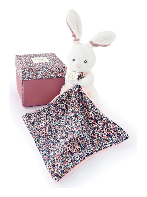 Doudou Pantin Lapin rose - Kiabi