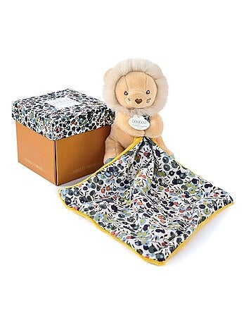 Doudou Pantin Lion ocre