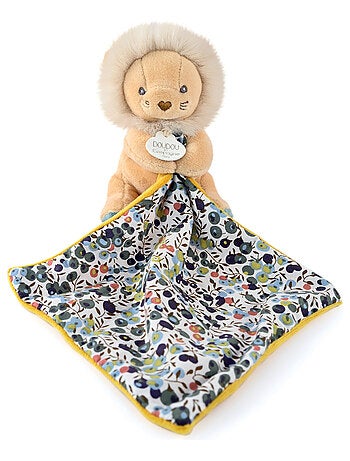 Doudou pantin polyester collection BOH'AIME Lion