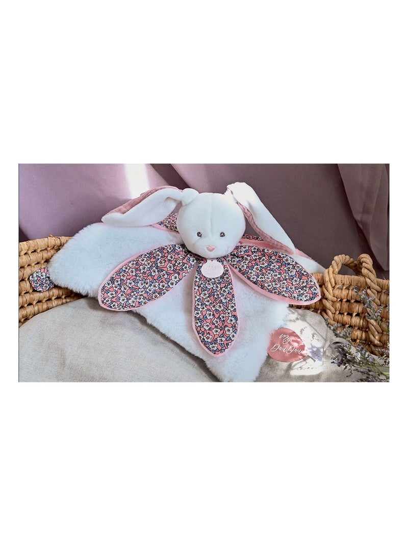 Doudou pétale lapin rose Rose - Kiabi