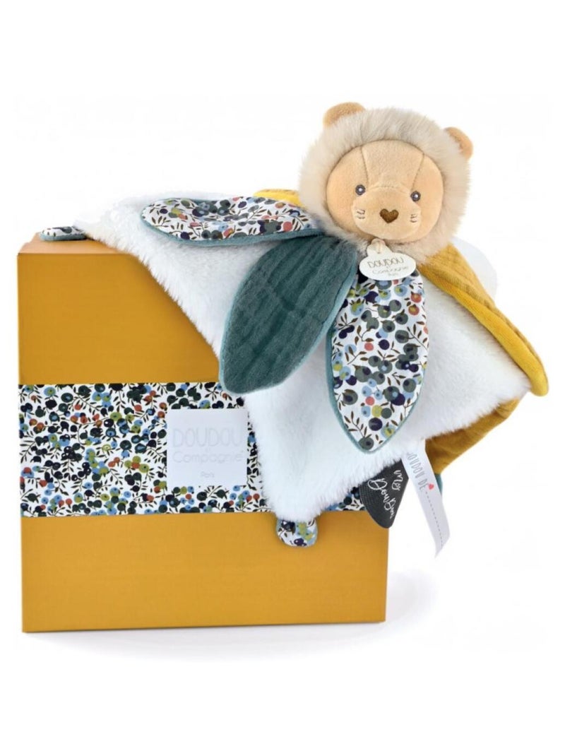 Doudou pétale lion blanc Blanc - Kiabi