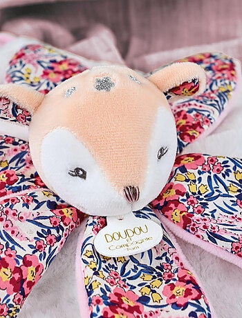 Doudou pétale polyester collection BOH'AIME Faon