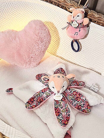 Doudou pétale polyester collection BOH'AIME Faon