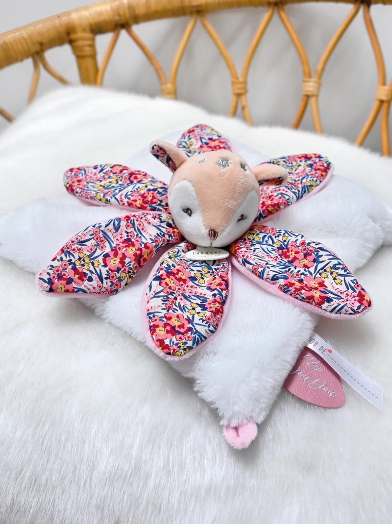 Doudou pétale polyester collection BOH'AIME Faon Multicolore - Kiabi