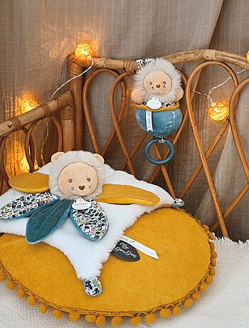 Doudou pétale polyester collection BOH'AIME Lion
