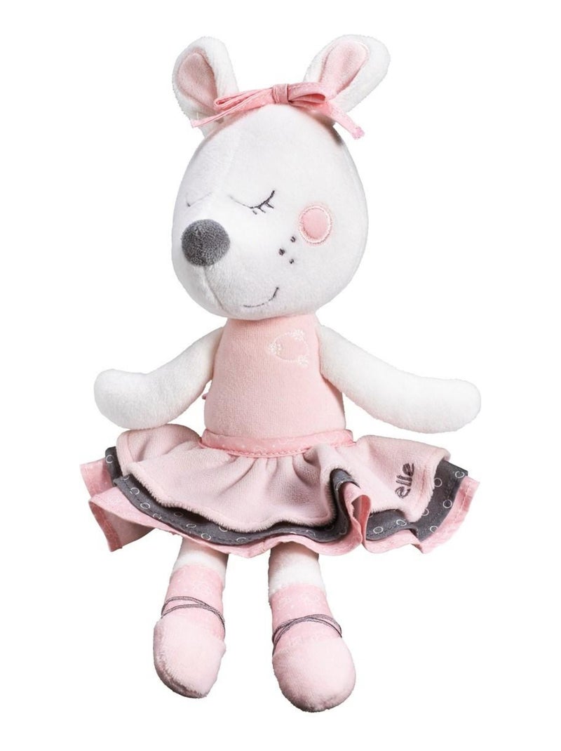 Doudou Petite Souris danseuse étoile en velours Rose - Kiabi