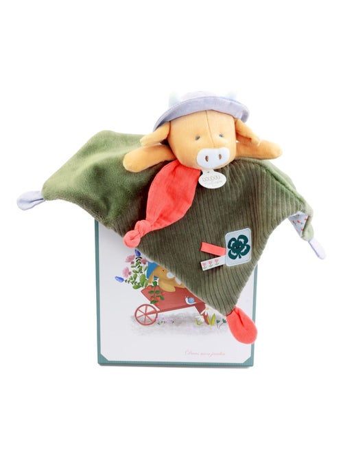 Doudou plat Aneth la vache 27 cm - Kiabi