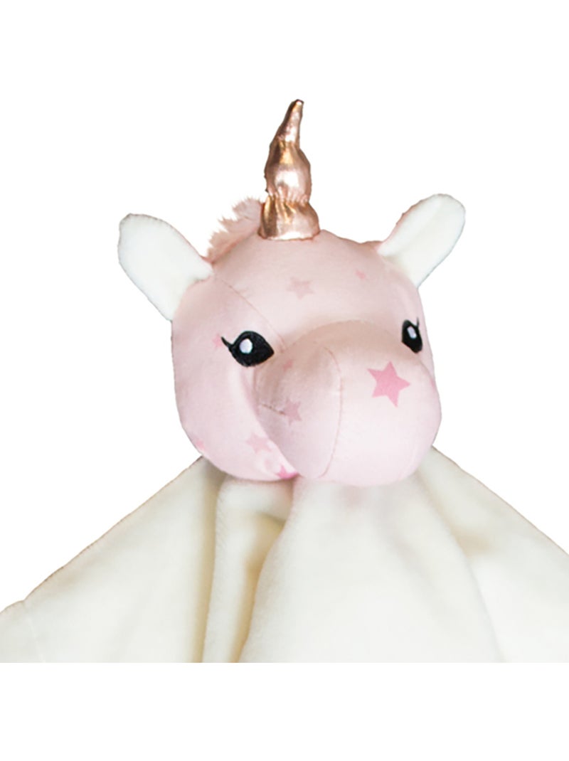 Doudou plat attache-sucette Jolly Rose - Kiabi