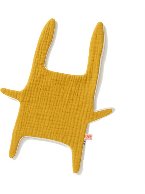 Doudou Plat en Coton Bio Honey - Kiabi