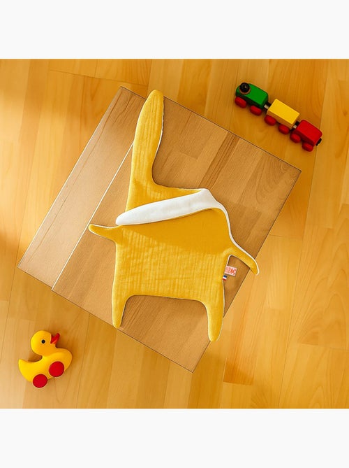Doudou Plat en Coton Bio Honey - Kiabi