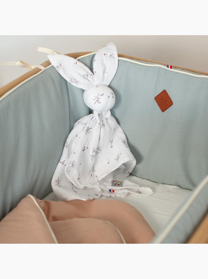 Doudou plat Lapin  Melody SEVIRA KIDS Multicolore - Kiabi