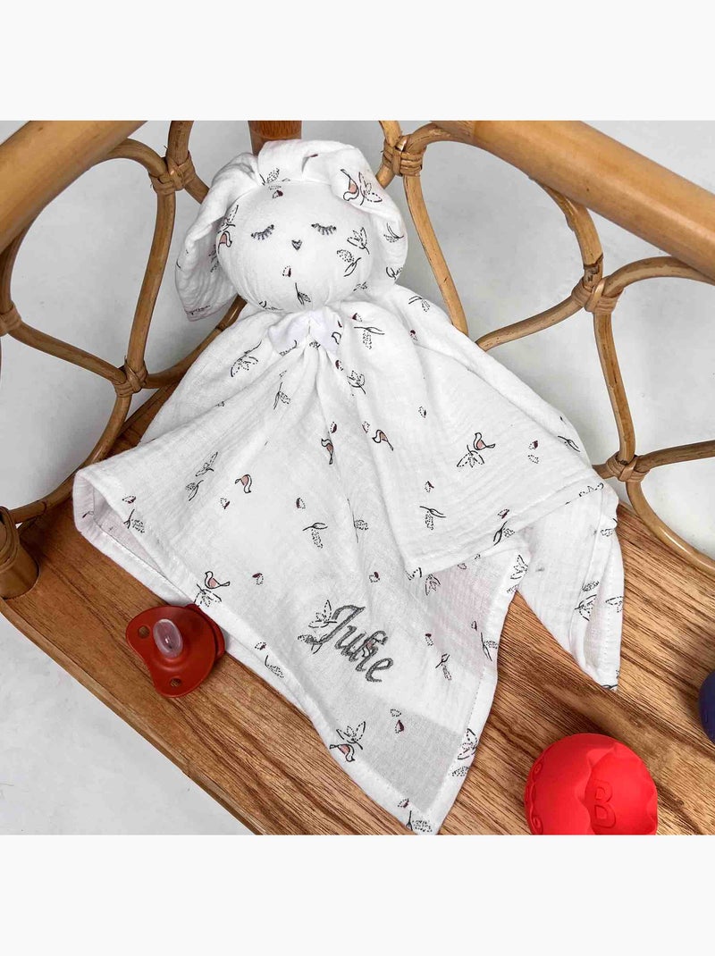 Doudou plat Lapin  Melody SEVIRA KIDS Multicolore - Kiabi