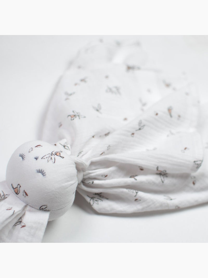 Doudou plat Lapin  Melody SEVIRA KIDS Multicolore - Kiabi