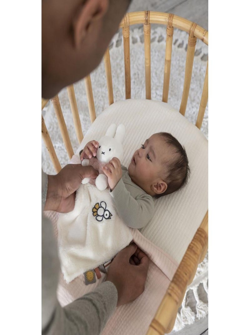 Doudou plat  Miffy - Fluffy Blanc Rose - Kiabi