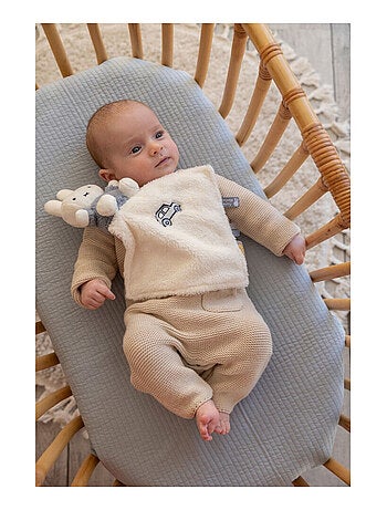 Doudou plat Miffy - Fluffy