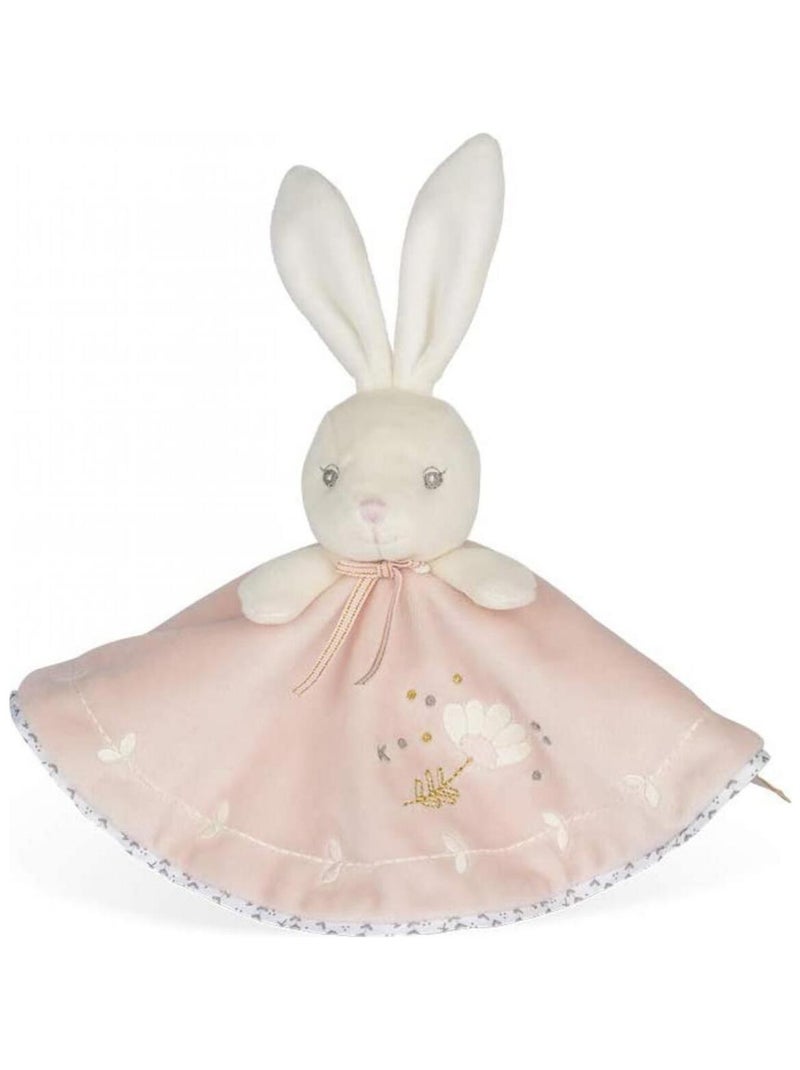 Doudou Plat Perle Lapinou Rose (20 Cm) N/A - Kiabi