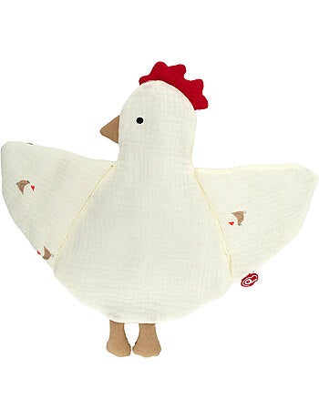 Doudou plat poule love