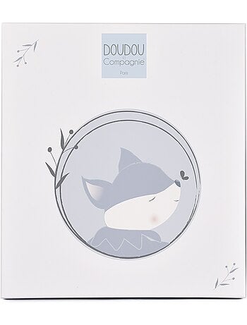 Doudou plat renard 29 cm