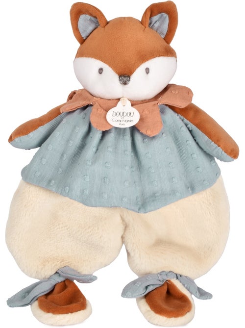 Doudou plat renard 29 cm - Kiabi