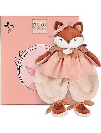Doudou plat Renard 29 cm