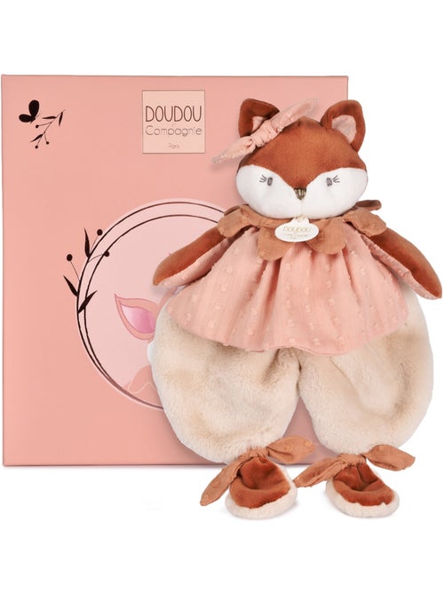 Doudou plat Renard 29 cm - Kiabi