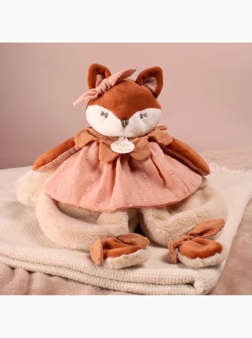 Doudou plat Renard 29 cm - Kiabi