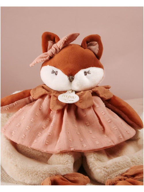 Doudou plat Renard 29 cm - Kiabi