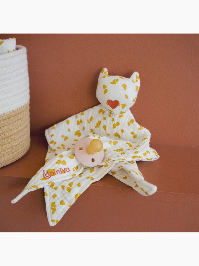 Doudou plat savane Jaune - Kiabi