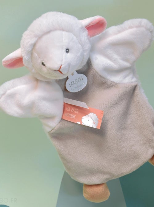 Doudou polyester 2 en 1 collection LES MARIONNETTES Agneau - Kiabi Doudou polyester 2 en 1 collection LES MARIONNETTES Agneau - Kiabi
