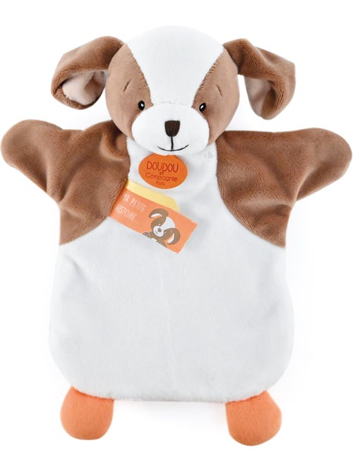 Doudou polyester 2 en 1 collection LES MARIONNETTES Chien - Kiabi Doudou polyester 2 en 1 collection LES MARIONNETTES Chien - Kiabi