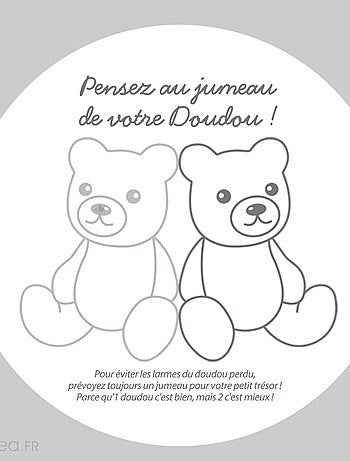 Doudou polyester 2 en 1 collection LES MARIONNETTES Loutre