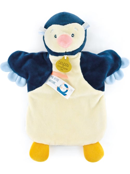 Doudou polyester 2 en 1 collection LES MARIONNETTES Pingouin - Kiabi Doudou polyester 2 en 1 collection LES MARIONNETTES Pingouin - Kiabi