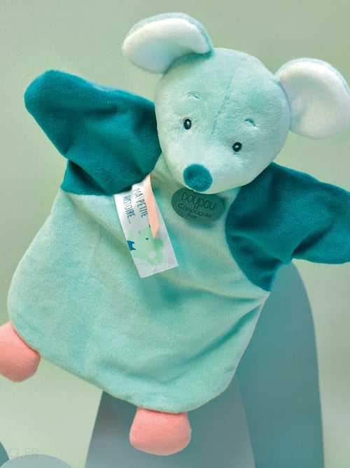 Doudou polyester 2 en 1 collection LES MARIONNETTES Souris - Kiabi Doudou polyester 2 en 1 collection LES MARIONNETTES Souris - Kiabi