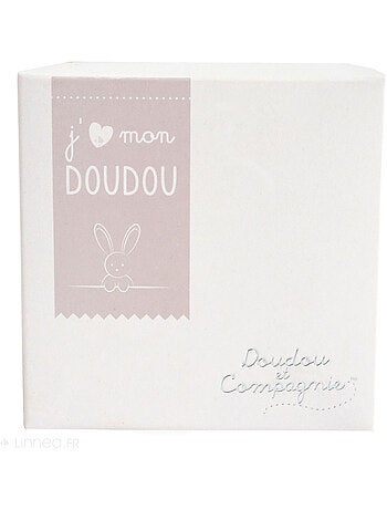 Doudou polyester collection J'AIME MON DOUDOU Ours