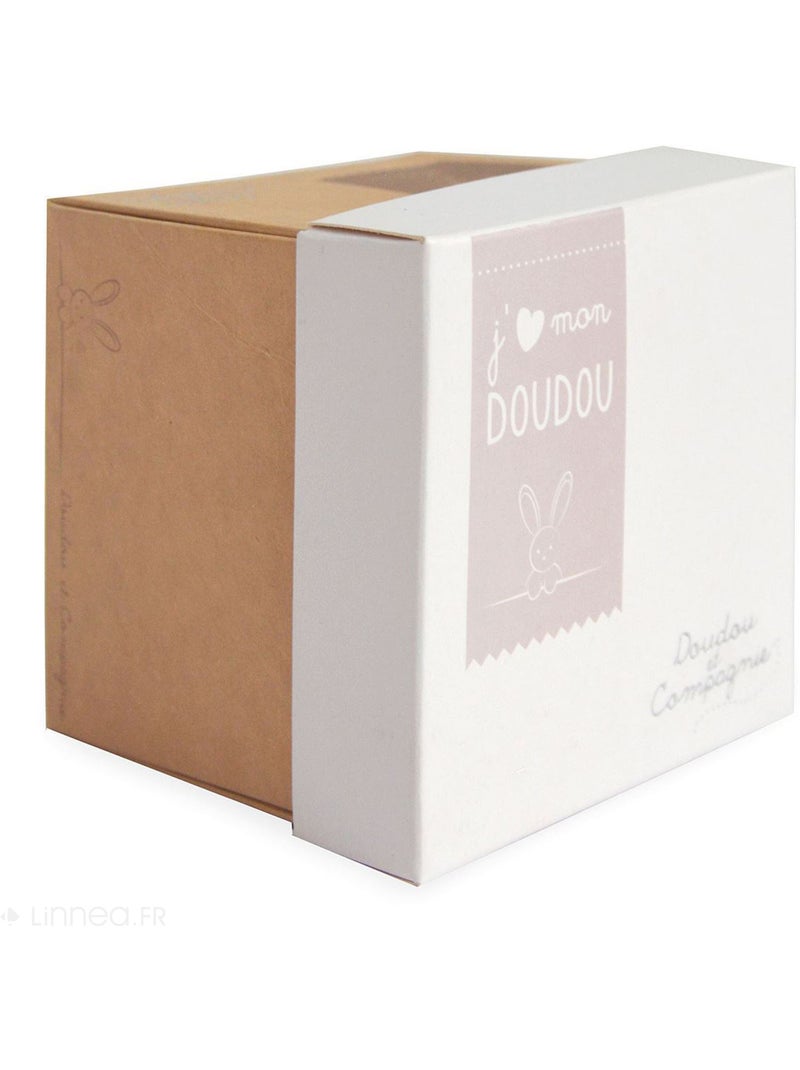 Doudou polyester collection J'AIME MON DOUDOU Ours Beige - Kiabi