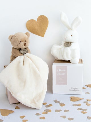 Doudou polyester collection J'AIME MON DOUDOU Ours