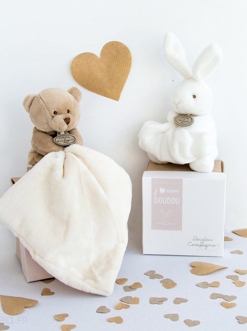 Doudou polyester collection J'AIME MON DOUDOU Ours - Kiabi