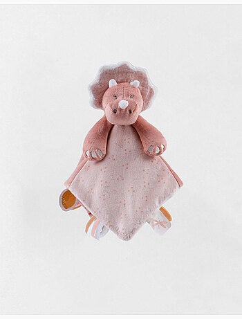 Doudou Popsie en Veloudoux®, poudré/greige Noukie's
