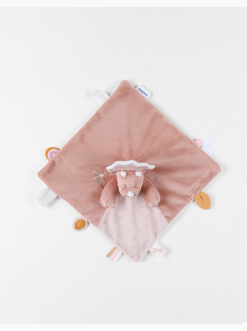 Doudou Popsie en Veloudoux®, poudré/greige Noukie's Rose - Kiabi