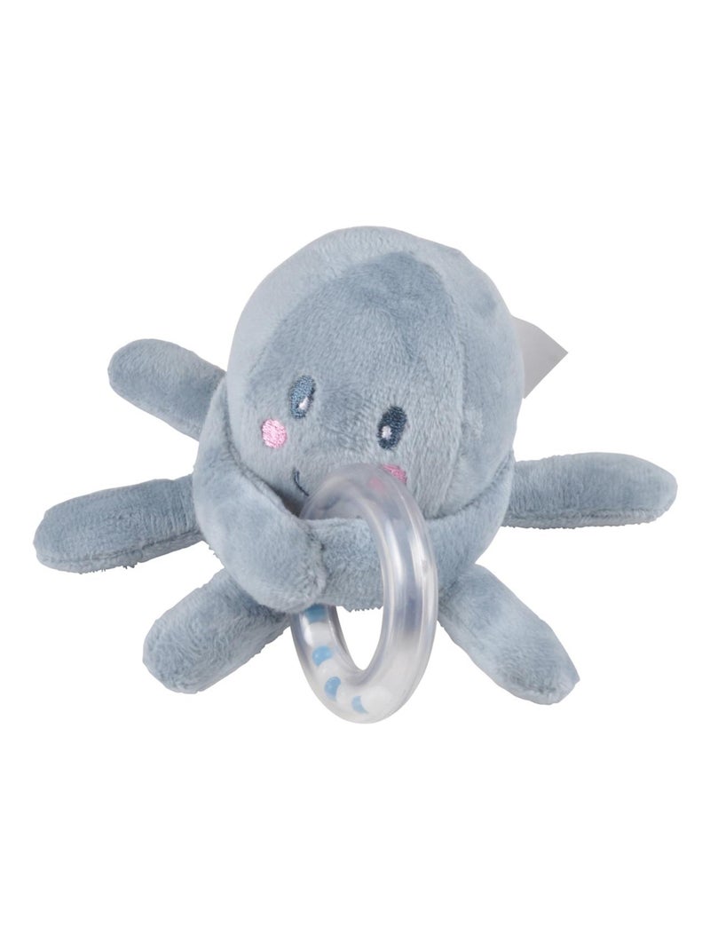 Doudou poulpe avec anneau N/A - Kiabi