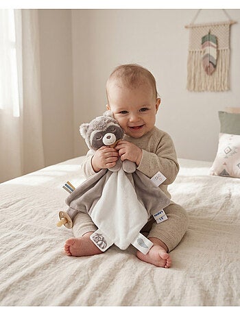 Doudou raton laveur raku noukie's