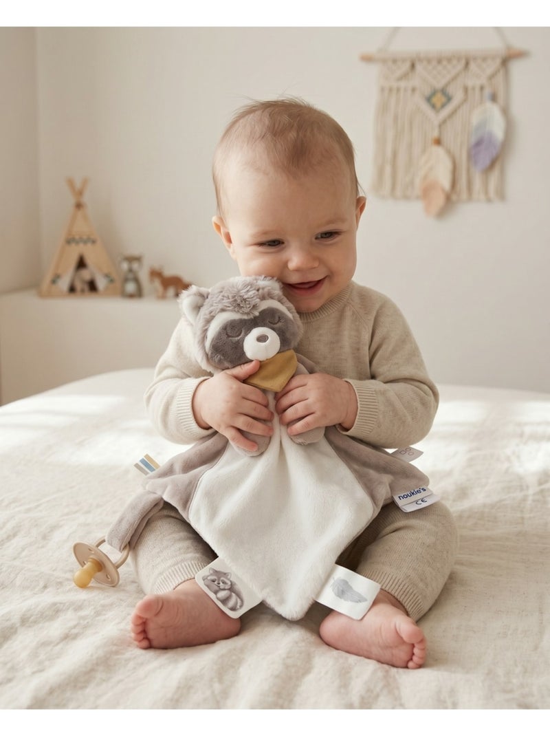 Doudou raton laveur raku noukie's Ecru - Kiabi