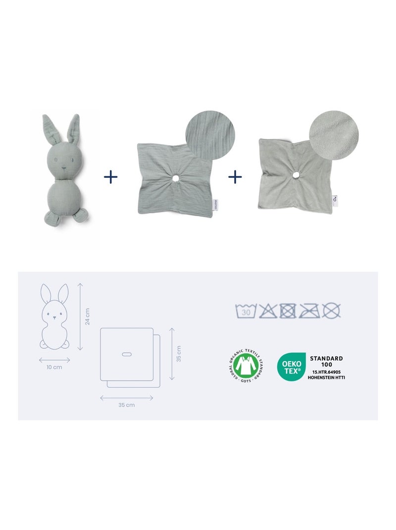 Doudou réconfortant You&Me 'doomoo' Vert - Kiabi