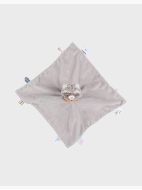 Doudou réversible jour & nuit raton laveur raku noukie's - Kiabi